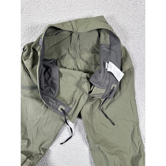 Patagonia Quandary Pants Women's 6 Green Hiking Gorpcore Convertible Outdoor - Picture 7 of 13
